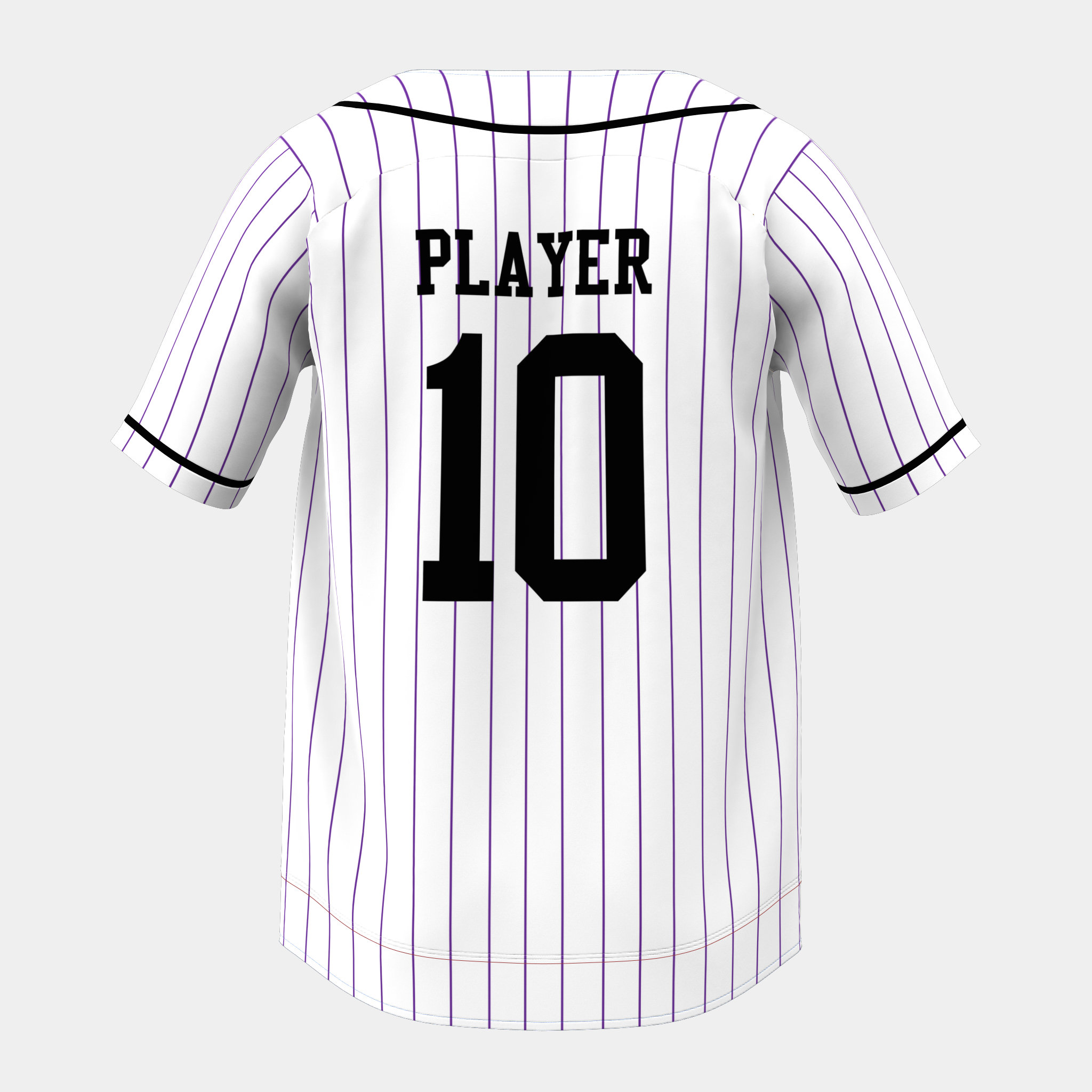 Men's Baseball Jersey with Piping Design 2 Imprint PH