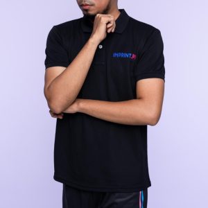 Men’s Polo Shirt with Embroidered Logo